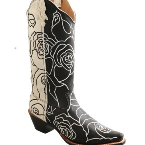 Twisted X Shoes - TWISTED X WOMEN'S STEPPIN' OUT WESTERN BOOTS - SNIP TOE  NWT  Size 7.5